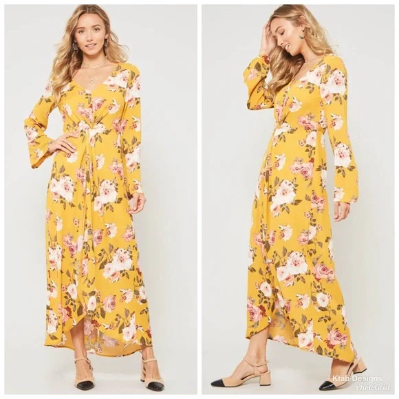 LAST! Stunning Full Length Floral Romper! - Picture 5 of 5